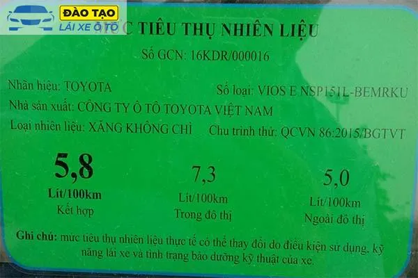 Cách tính xe ô tô 1 lít xăng chạy được bao nhiêu km