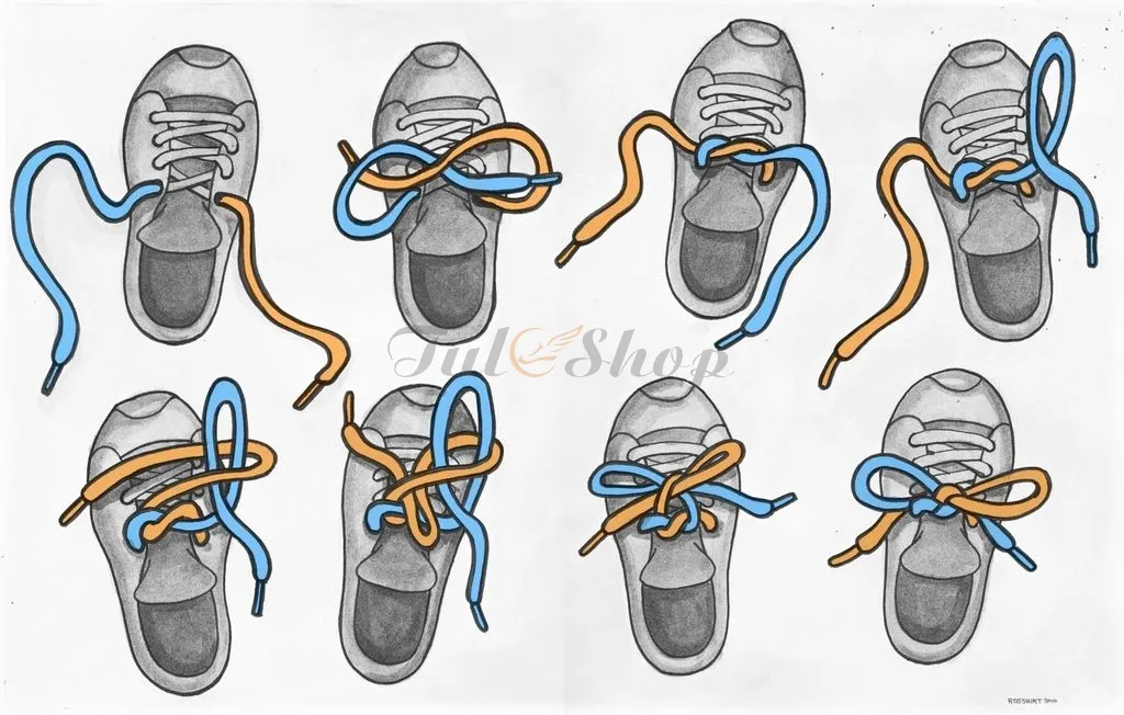 Tổng hợp cách thắt & buộc dây giày thể thao đẹp mới nhất 2019