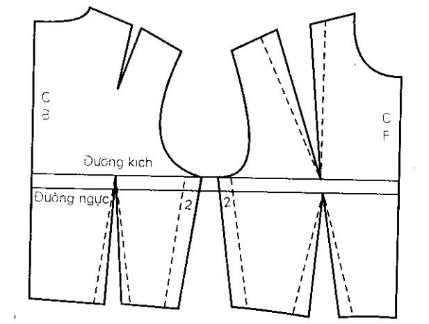 Dạy cắt may áo lót phụ nữ