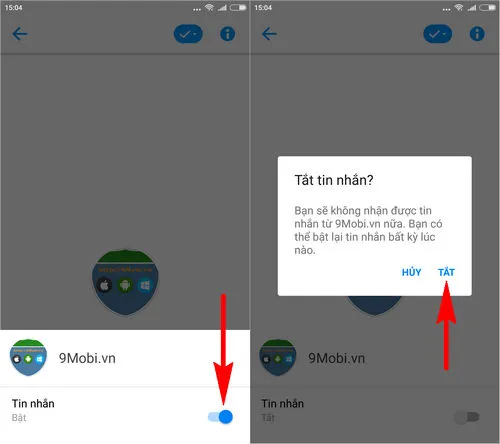 cach chan thong bao tin nhan fanpage facebook tren dien thoai 3