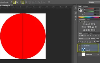 Căn chỉnh đối tượng trong photoshop