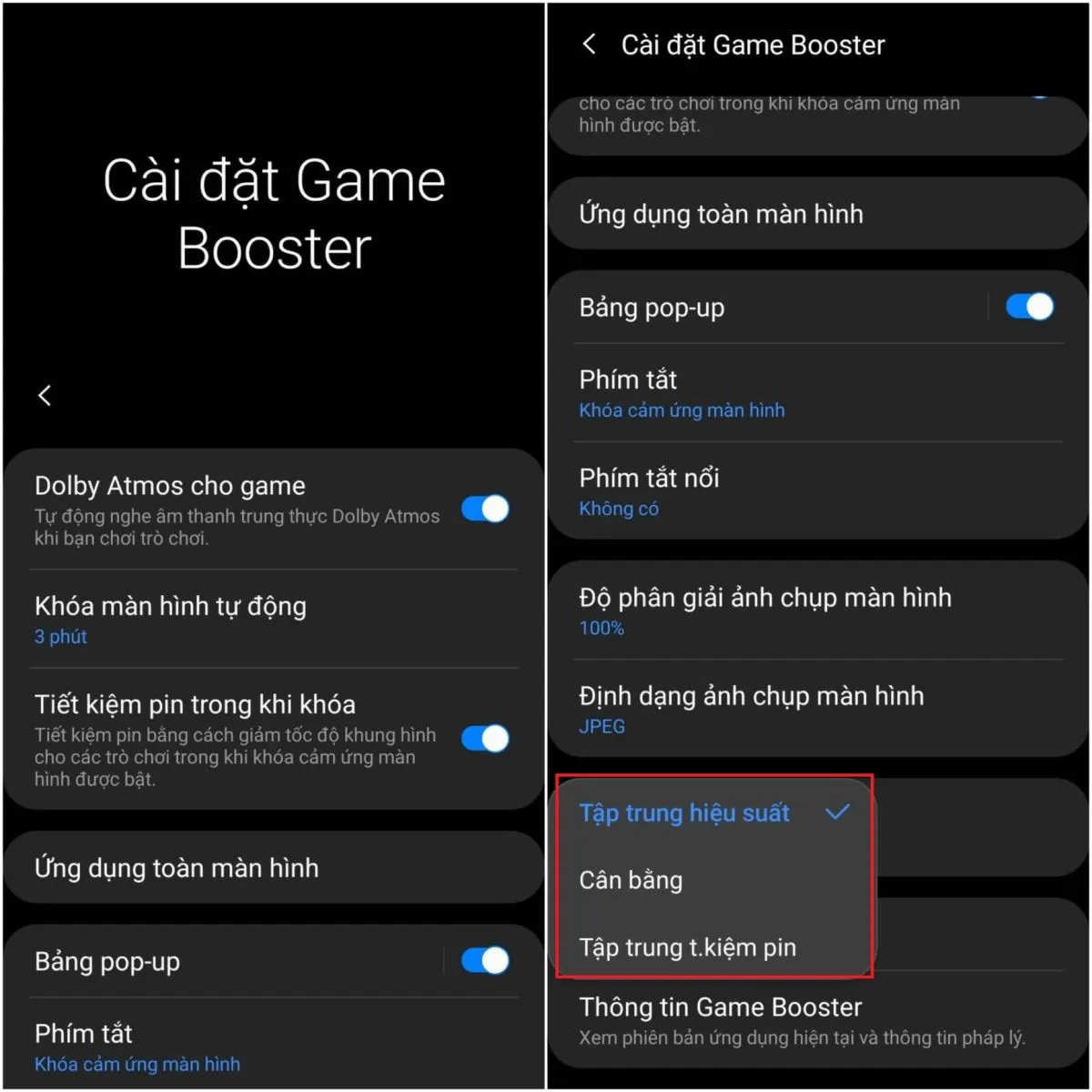 Tối ưu chơi game bằng Game Booster