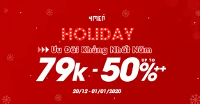 HOLIDAY SUPER SALE - 79K UPTO 50%++