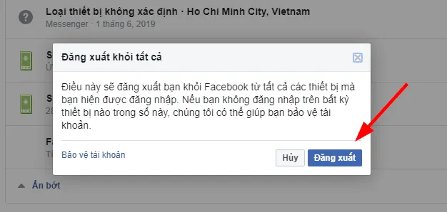 Cách đăng xuất tài khoản Facebook và Messenger khỏi tất cả các thiết bị