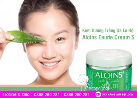 Kem Dưỡng Trắng Da Lô Hội Aloins Eaude Cream S 185g 1