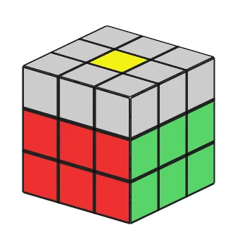 Bước 3: Hoàn thành tầng 2 của khối Rubik