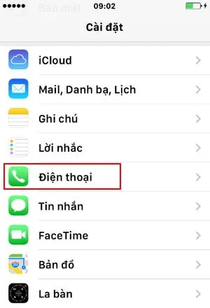 giau so dien thoai tren iphone 