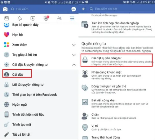 khong cho nguoi khac xem dong thoi gian tren facebook