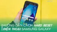 Cách hard reset Samsung A10