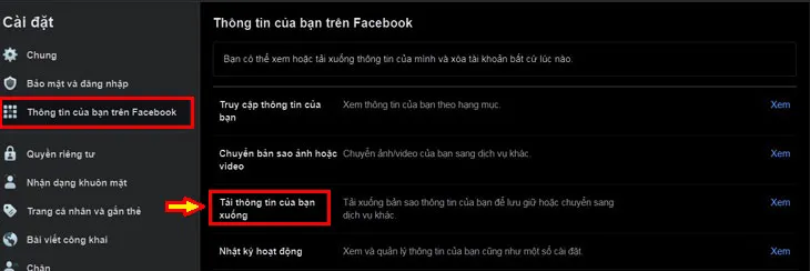 Cách khôi phục tin nhắn đã xóa trên Messenger bằng tải sao lưu