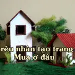 Mua bột rêu giả nhân tạo để trang trí ở đâu