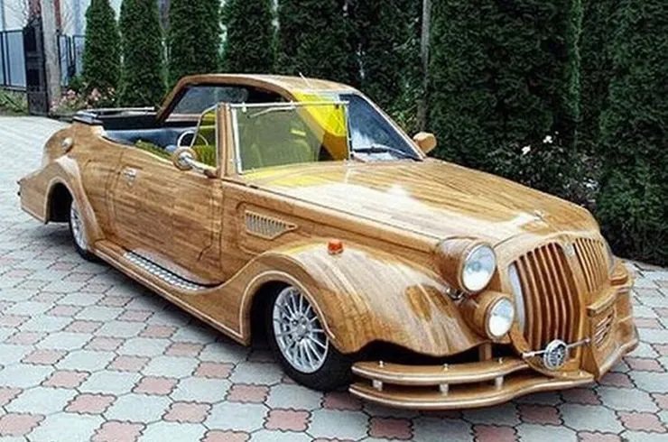 Những chiếc ô tô bằng gỗnổi nhất thế giới - 10