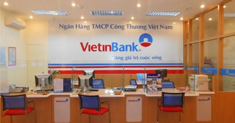 Quầy giao dịch ngân hàng Vietinbank