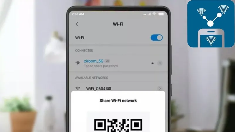 chia sẻ Wifi trên điện thoại Android