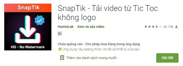 Ung-dung-tai-video-khong-co-logo-snaptik-android