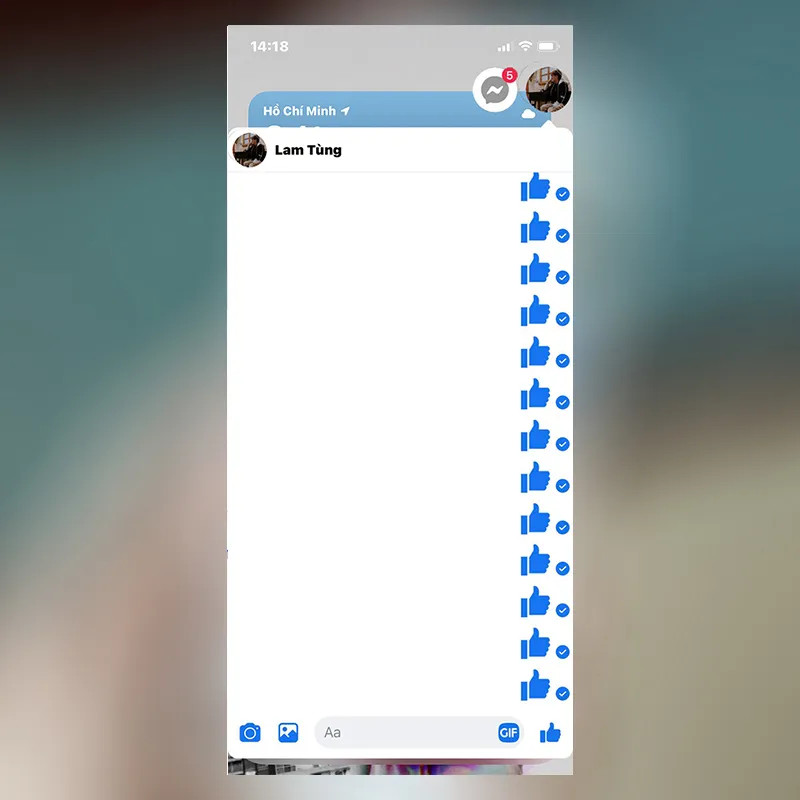 Sforum - Trang thông tin công nghệ mới nhất 4-20 Hướng dẫn bật bong bóng chat Messenger cho iPhone cực đơn giản! 