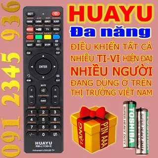 Điều khiển HUAYU RM-L1130 + X ĐA NĂNG + HÀNG ĐẸP cho Tivi Smart và Thường. (Mẫu số 9)