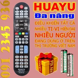 Điều khiển HUAYU RM-L1107 và RM-L1108 ĐA NĂNG + HÀNG ĐẸP cho Tivi Smart và Thường. (Mẫu số 7)