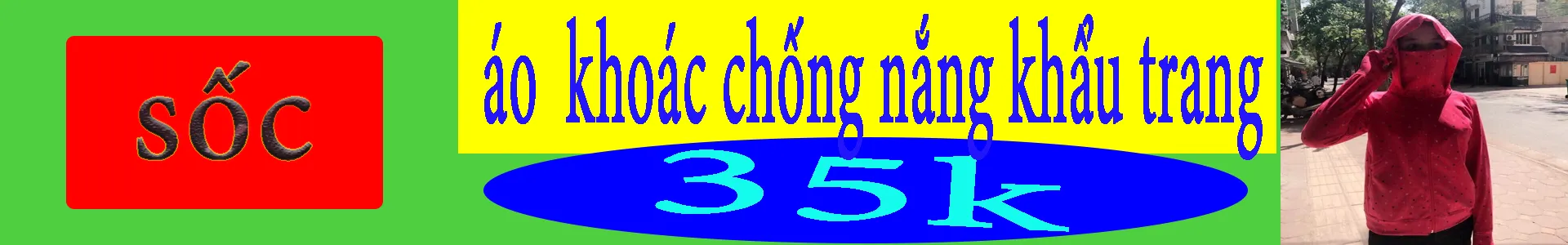 áo khoác chống nắng khầu trang 35k