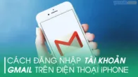 Cách đăng nhập Gmail trên iPhone