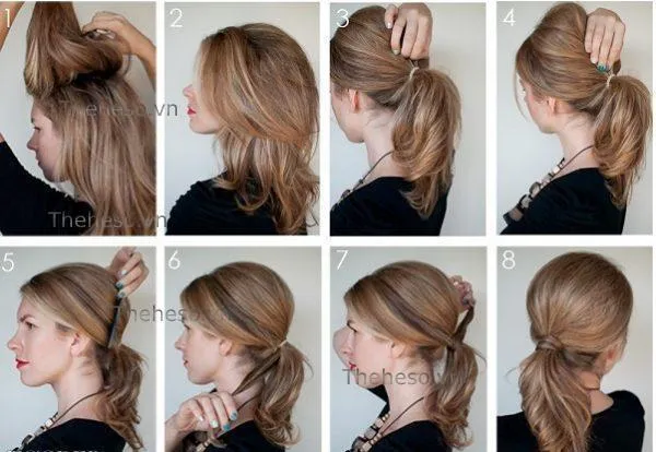 10 cách làm kiểu tóc đẹp như hotgirl chỉ trong 5 phút cho cô nàng bận rộn