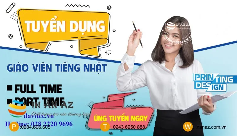 poster thông báo tuyển dụng 2