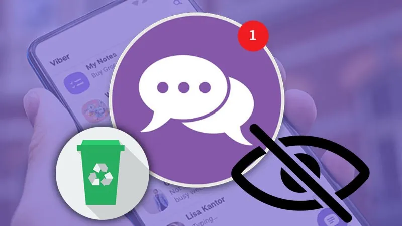 Cách ẩn, xem, xóa lịch sử tin nhắn trên Viber đơn giản, dễ dàng