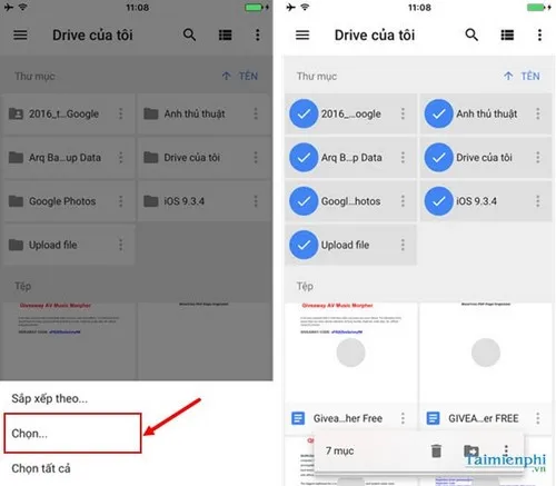 su dung google drive chia se du lieu