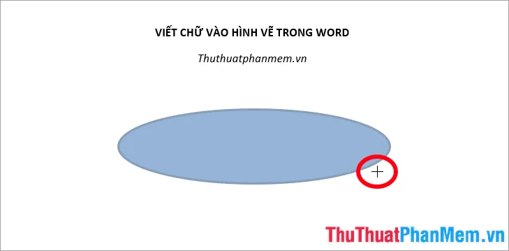 cach viet chu vao hinh ve trong word