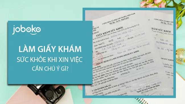 giay kham suc khoe