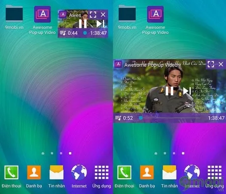 Awesome Pop up Video cho Android