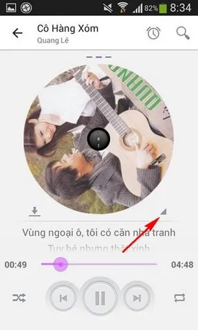 nghe bai hat yeu thich tren zing mp3