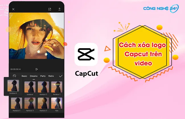 cach xoa logo CapCut tren video 