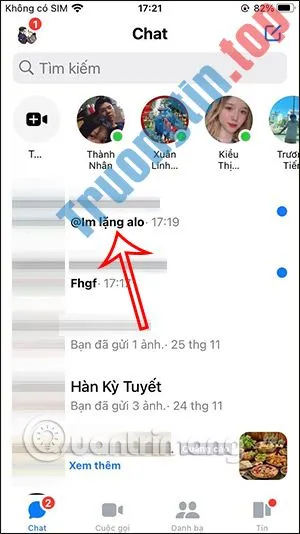 Cách gửi tin nhắn Messenger im lặng không có thông báo