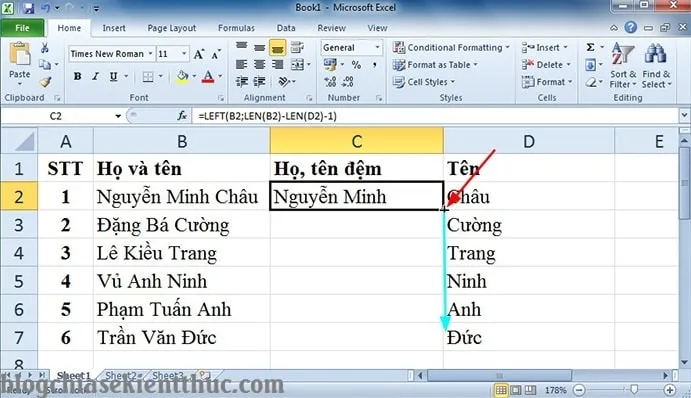 tao-danh-sach-ten-ho-thu-tu-theo-abc-tren-excel (7)