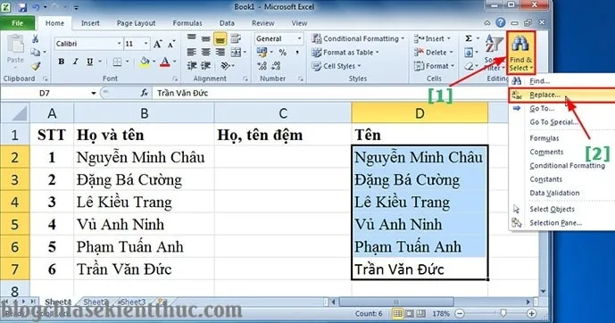 tao-danh-sach-ten-ho-thu-tu-theo-abc-tren-excel (3)