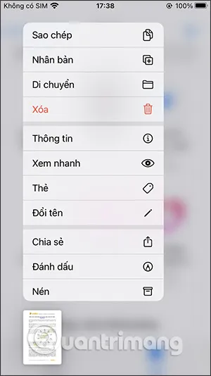 Tùy chọn file