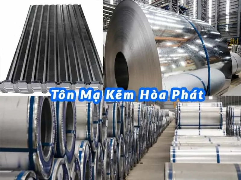 Tôn mạ kẽm Hòa Phát là sản phẩm được sử dụng và ứng dụng nhiều trong đời sống