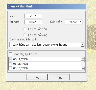 Cách làm bộ báo cáo tài chính của doanh nghiệp trên HTKK