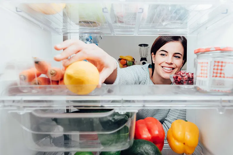 Hướng dẫn sử dụng tủ lạnh Toshiba: Cách sắp xếp thực phẩm