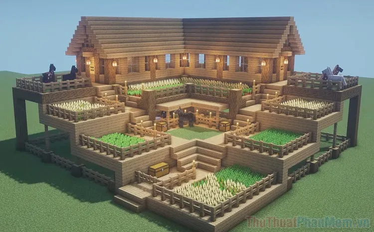 Hướng dẫn cách xây nhà trong Minecraft