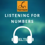 nghe số trong IELTS listening