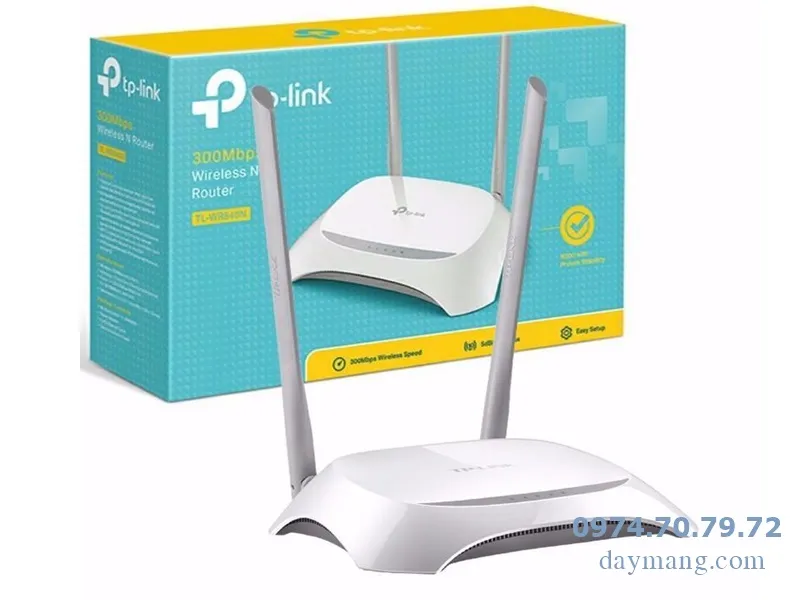 bộ phát wifi tp-link 2 râu 840n