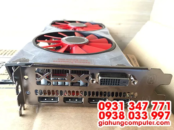 Dàn máy đào 6 VGA RX 470 8G XFX 2 FAN MINER