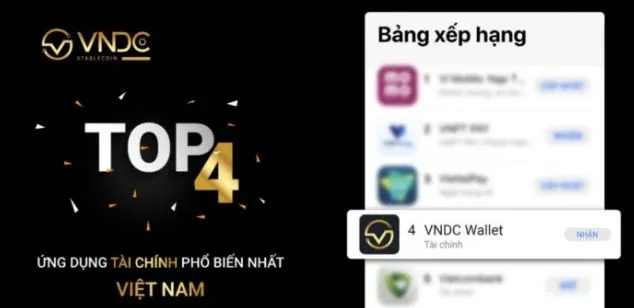 Cộng đồng VNDC xếp Top 4 tại Việt Nam