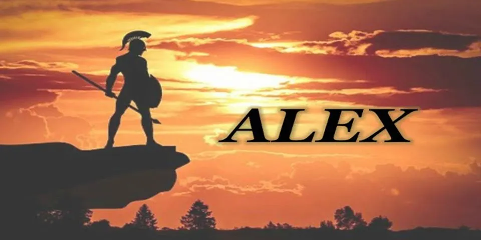 alex là gì - Nghĩa của từ alex