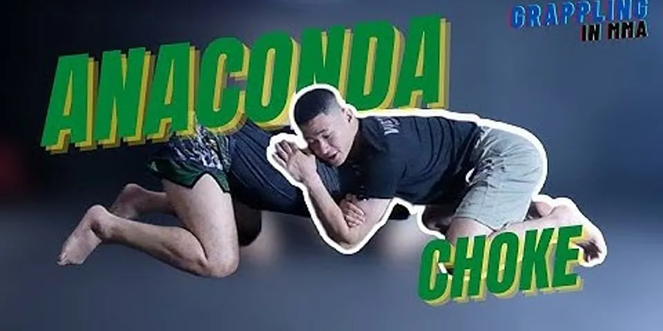 anaconda choke là gì - Nghĩa của từ anaconda choke