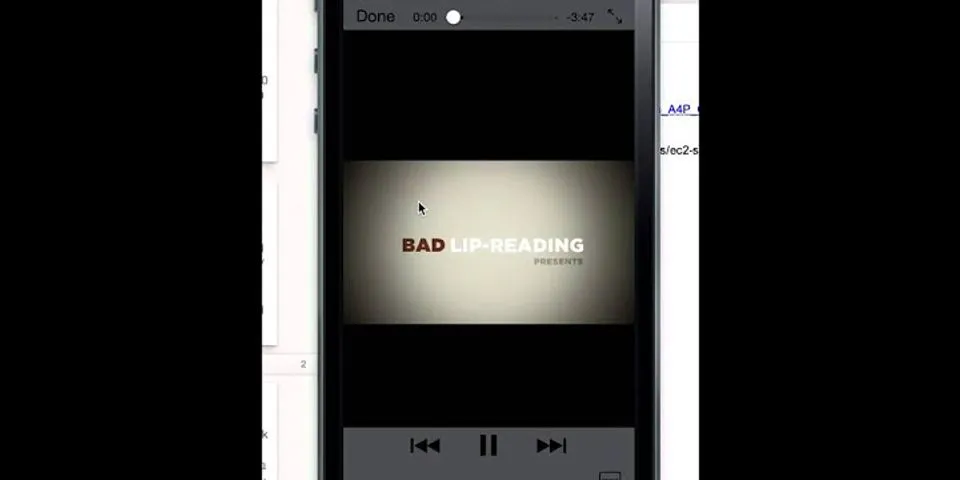 Autoplay video iOS