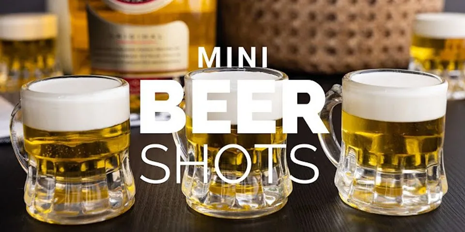 beer shot là gì - Nghĩa của từ beer shot