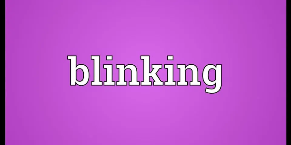 blunkin là gì - Nghĩa của từ blunkin